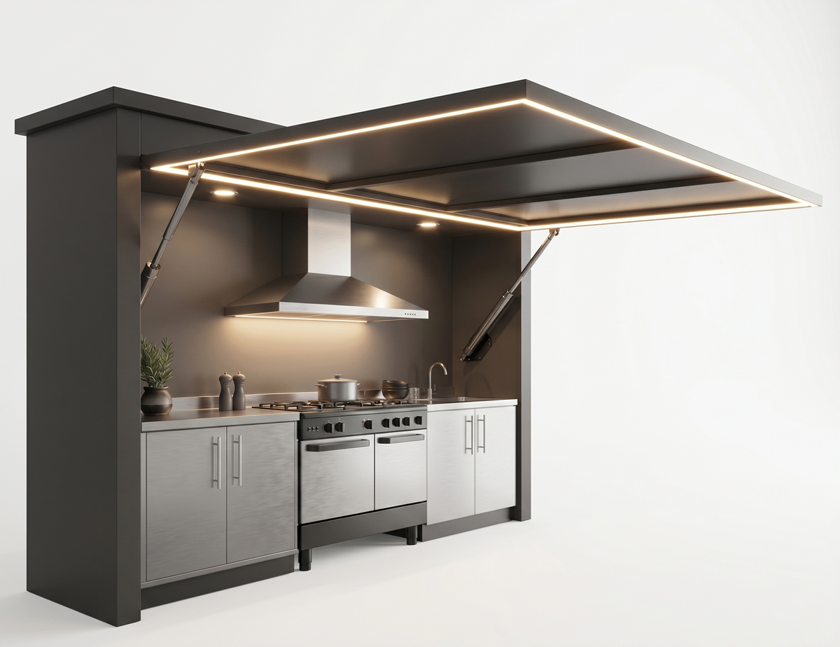 Stainless Kitchen Pod