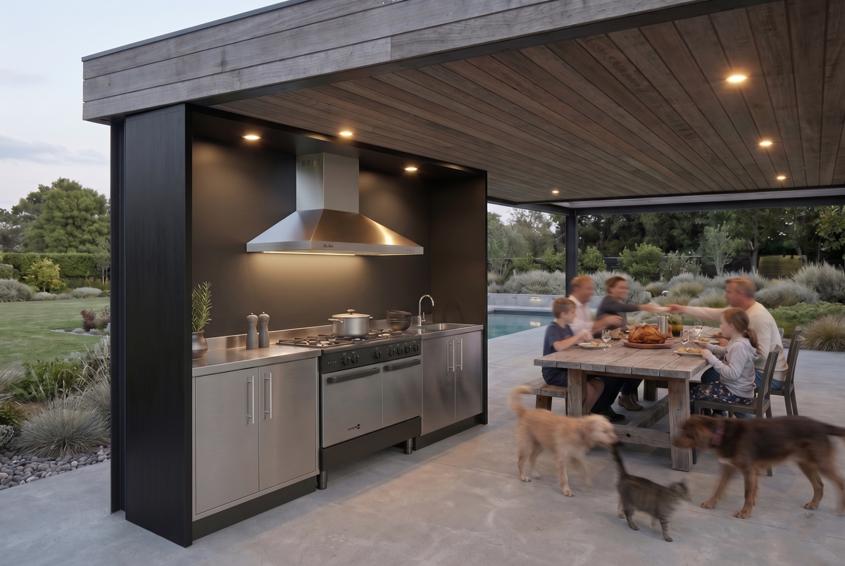 Stainless Kitchen Pod