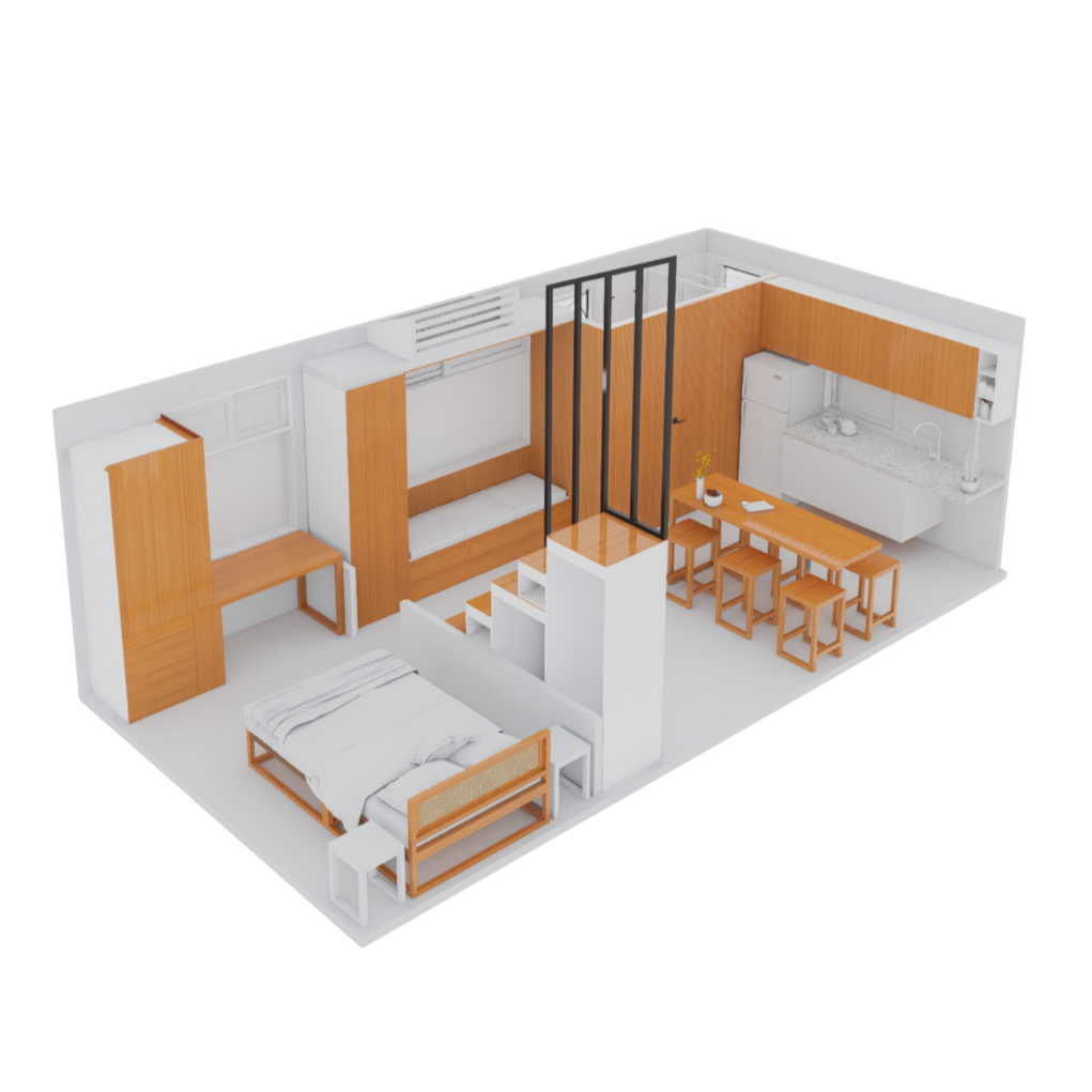 "Sarangani Unit: Suite Furniture Upgrade  (Dining Furniture, Living Nook Furniture, Storage Furniture, Home Office Furniture, Bedroom Furniture and Kitchen Cabinetry)"