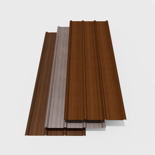 Cladding: Premium Wood-look Steel