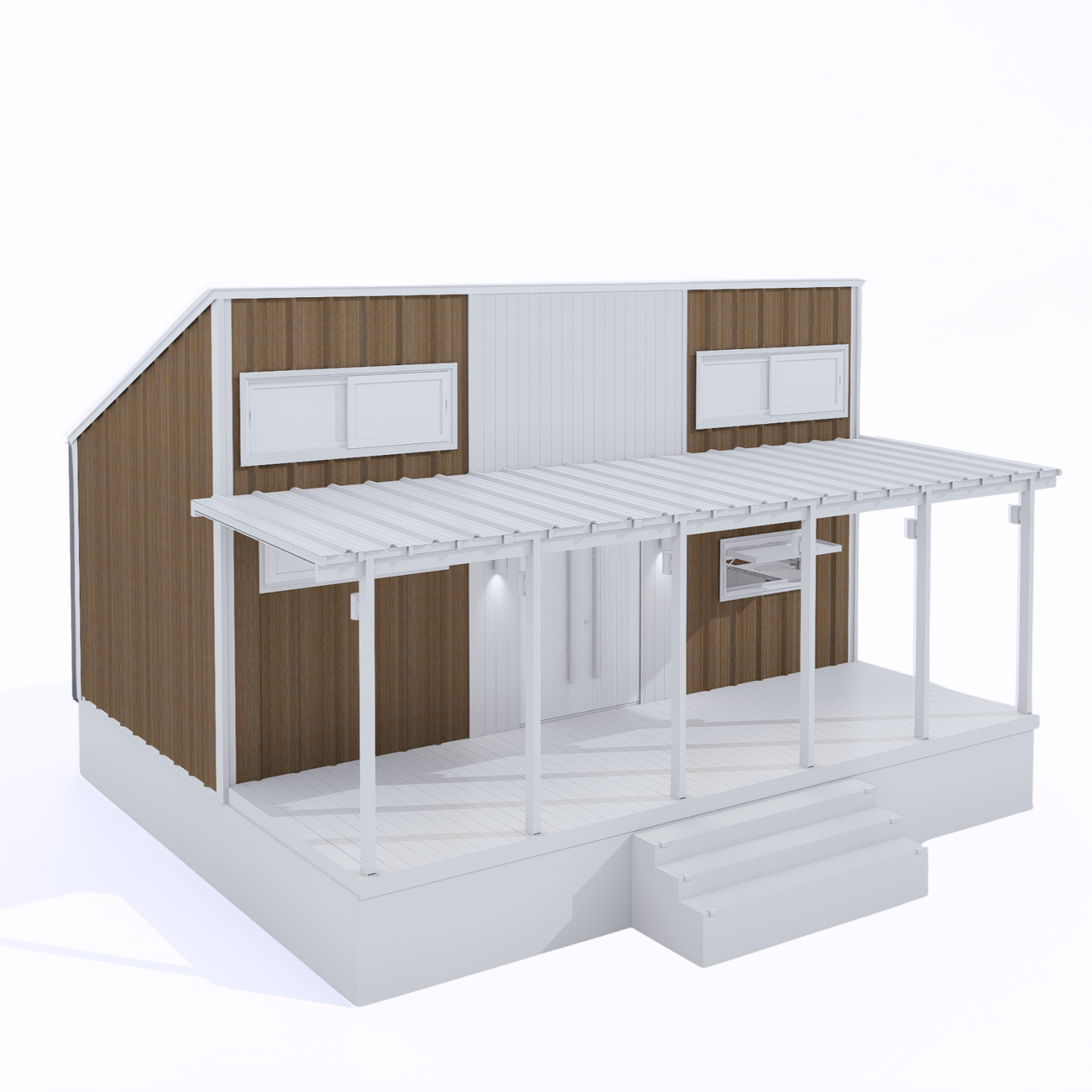 Cladding: Premium Wood-look Steel