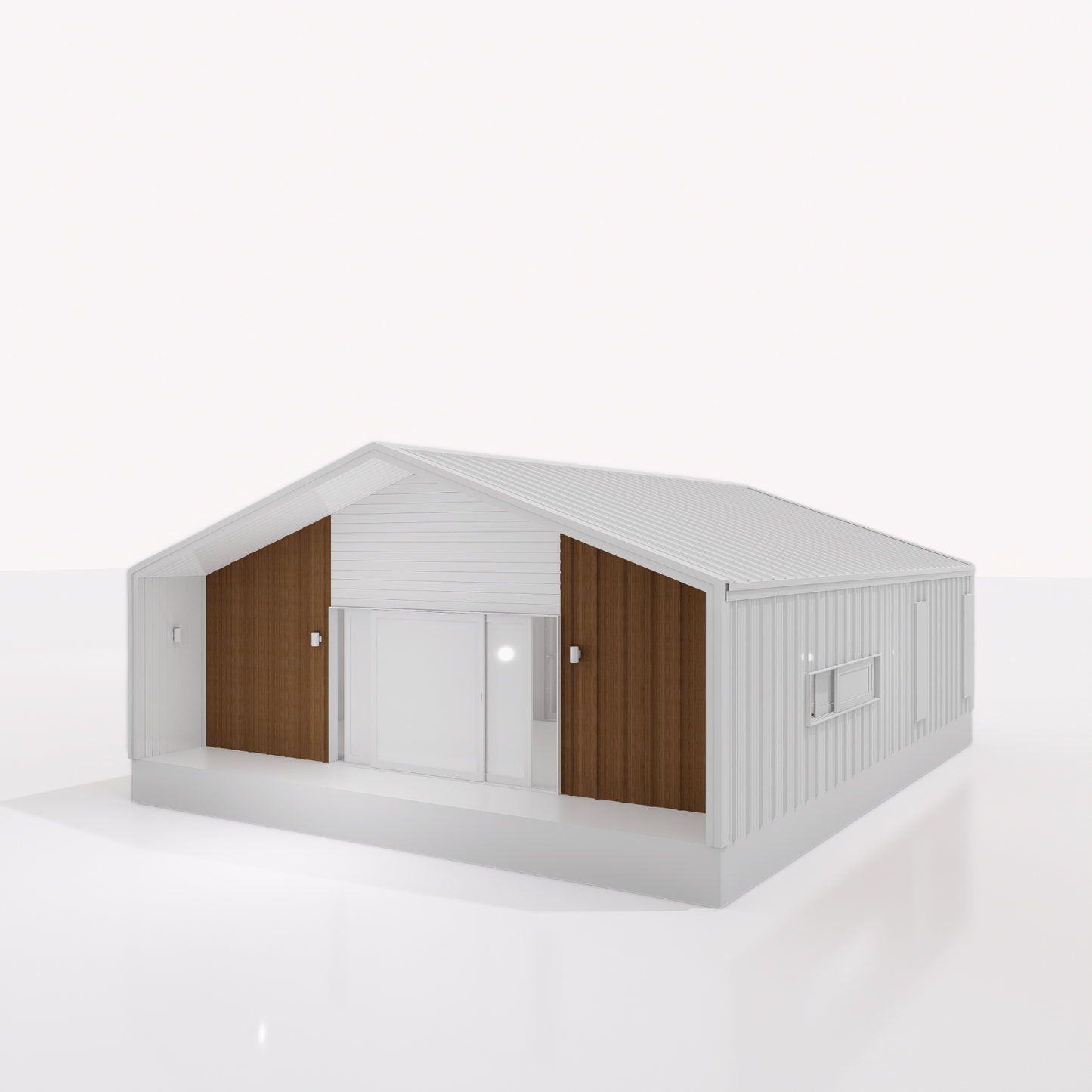 Cladding: Premium Wood-look Steel